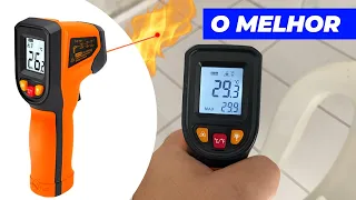 Configurar medidor de temperatura infravermelho láser Njty