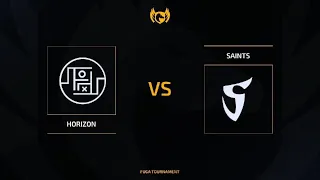 ДЖЕНТЕЛЬМЕН В ШОКЕ ОТ ИГРЫ СВОЕЙ КОМАНДЫ! Horizon(org.) vs SaiNts | Fuga Tournament | Best moments