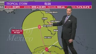 Watch Live: Chief Meteorologist David Paul on the holiday forecast and tracking Tropical Storm Elsa