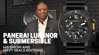 Panerai Luminor 1950 MS Dhoni and Submersible GMT Navy Seal Watches | SwissWatchExpo