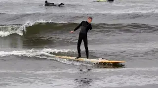 Спокойный и размереный сёрфинг в Калининграде 🤙