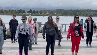 Zumbie Thriller Flashmob Vancouver WA USA 2021