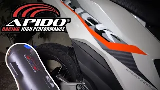 How to Install Apido V4 Power Pipe on Honda Click V3 | Reset ECU & TPS