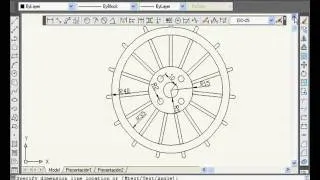 Autocad ejercicio 12