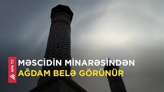 Ağdamın qara günlərinin şahidi, azadlığının rəmzi Cümə məscidinin hazırkı halı –APA TV