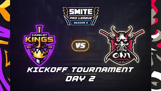 SMITE Pro League Season X: Kickoff Tournament Day 2 Camelot Kings vs Oni Warriors