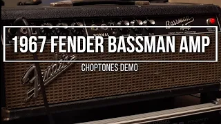 1967 Fender Bassman AB165 | Playthrough Demo