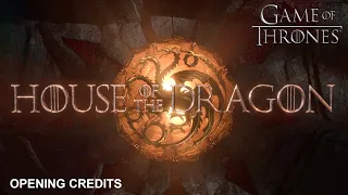 House of the Dragon Opening Credits 4K | Season 1 (HBO) | Game Of Thrones Extras