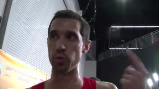 Men's 3000M prelim at the 2016 IAAF World Indoor Championships