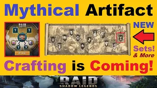 Mythical Artifact Crafting is *COMING!*.. (Campfire) *NEW* Artifact Sets!.. (RAID: Shadow Legends)