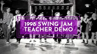 LINDY HOP performance at the San Francisco Swing Jam in 1998