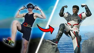 VR Combat with Full Body Tracking is INSANE