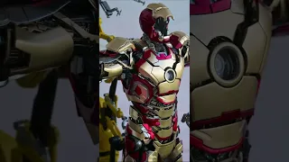 Iron Man Suit up Mark 42 -Made from a 3D printer #custom #ironman