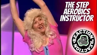 American Reacts to Victoria Wood - Step Aerobics | FUNNY