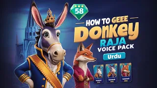 Get Free Voice Pack 😱 |Donkey Raja And Miss Fitna |Moin51 Pubg Mobile