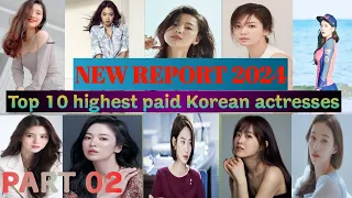 (PART 02 ) TOP 10 high paid korean actress!! Korean drama! Korean web series #netflix