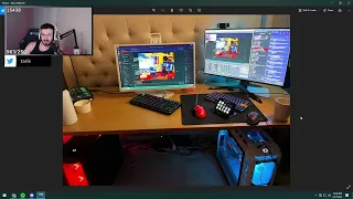 Tarik shows his setup