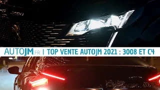 Peugeot 3008 et Citroën C4 sous les lumières de Noël