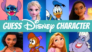 🎙️ Guess the Disney Character by Voice 🔈 | Disney Quiz | Disney Challenge