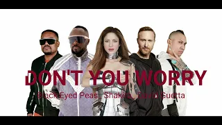 Black Eyed Peas,  Shakira  David Guetta - DON'T YOU WORRY ( Audio officiel )