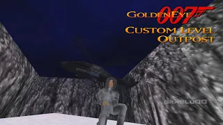 GoldenEye 007 N64 - Outpost - 00 Agent (Custom level)