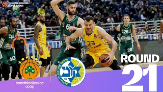 Maccabi downs Greens, wins third straight! | Round 21, Highlights | Turkish Airlines EuroLeague