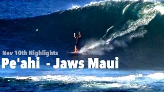 Peahi Jaws - November 10th Highlights