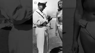 1957 Bikini Ban: When Women Defied the Beachwear Laws | Untold Stories #Shorts  #historyinpictures