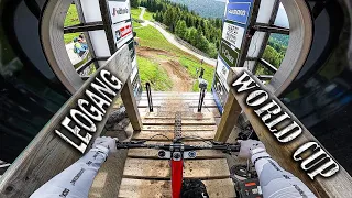 DOWNHILL World Cup LEOGANG 2021 Course Preview/ Gabriel Wibmer