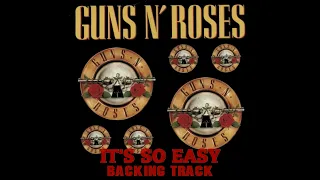 Guns N' Roses It's So Easy GTR Backing Track