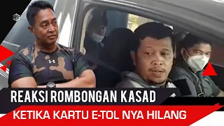 Rombongan PANGLIMA TNI Andika Bikin Petugas Tol Gemetar, Ini Penyebabnya
