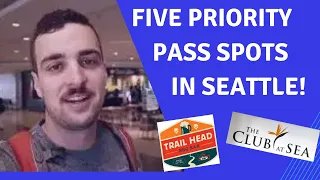 Seattle Priority Pass Lounges and Restaurants! (SEA)