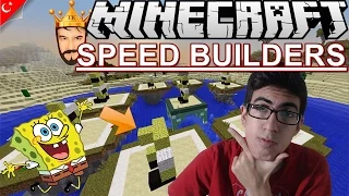 Minecraft Speed Builders Türkçe | ÇAKMA SÜNGERBOB | Bölüm 3