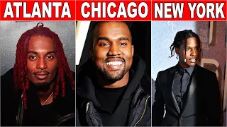 ATLANTA RAPPERS VS CHICAGO RAPPERS VS NEW YORK RAPPERS 🔥