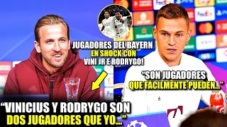 🚨 ¡VAYA! ¡Mira lo que han dicho los JUGADORES DEL BAYERN sobre VINI JR y RODRYGO HOY!