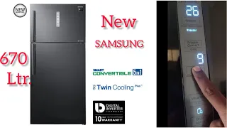 Samsung 5 in 1 Convertible  Refrigerator Temperature Setting