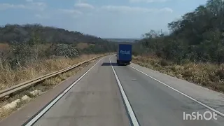 Descendo a serra de são Vicente/ Cuiabá serra perigosa 🚚