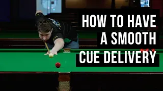 How to have smooth cue delivery (cue ball speed and cue action training)