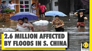 Rain triggers flash floods in Southern China | 20,000 people evacuated so far