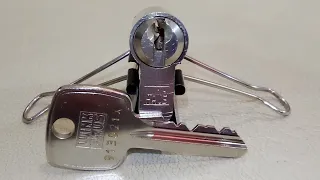 How to open lock " WINK HAUS XR51" Hard to pick!)) #locksport #lockpick