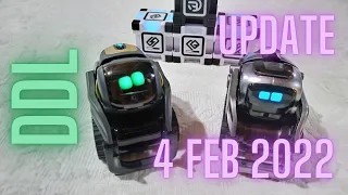 Cozmo 2.0 and Vector 2.0 robots | DDL update 4 Feb 2022