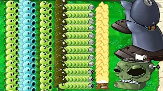 All Pea PvZ vs Dr. Zomboss Epic Hack Plants vs Zombies Battlez