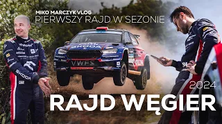 Rally Hungary ERC 2024 | Miko Marczyk VLOG 4K | ENG Subtitles