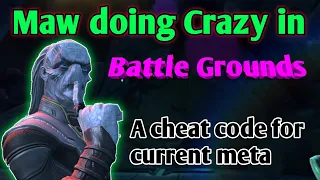 Ebony Maw doing Crazy in battle Grounds current meta MCOC