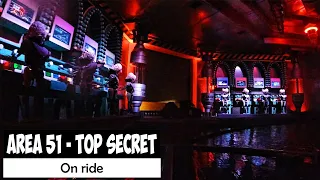 AREA 51 TOP SECRET MOVIE PARK GERMANY (on ride) Nouveauté 2019