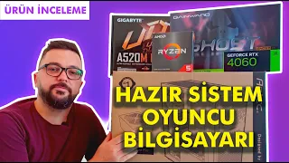 HAZIR SİSTEM OYUNCU BİLGİSAYARI | RTX 4060 | RYZEN 5 5600 | GIGABYTE A520M #hazırsistem #rtx4060