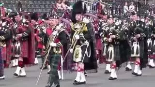 Basel Tattoo 2015, The Massed Pipes and Drums