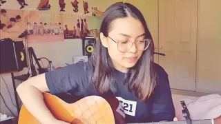 YOUNHA ft. RM - Winter Flower Acoustic Live Guitar & Vocal Cover (雪中梅 - 윤하) // (방탄소년단)