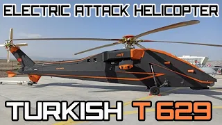 Turkish Aerospace T-629 Unmanned Electric Attack Helicopter