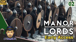 OUR FIRST BATTLE WITH THE OUTLAWS! -  Manor Lords Early Access Gameplay - 02